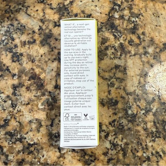 VOLITION BEAUTY Grenache Retinol Eye Cream 15 ml - Picture 3 of 7